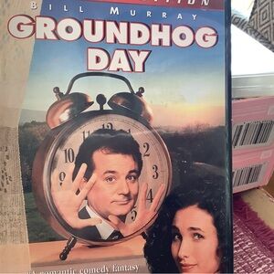 Groundhog Day DVD - Bill Murray - Blue/Gold Cover